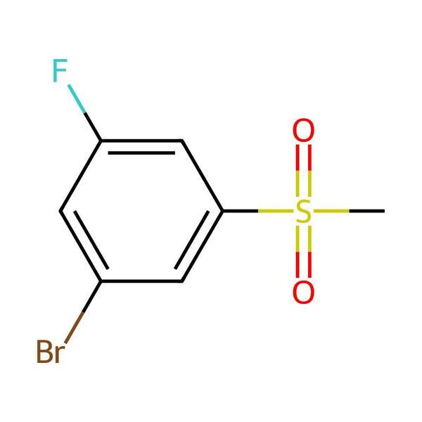 1-Bromo-3-fluoro-5-(methylsulfonyl)benzene|CS-0163268|1207970-78-2
