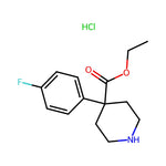 Ethyl 4-(4-fluorophenyl)piperidine-4-carboxylate hydrochloride|CS-0179342|2411634-57-4