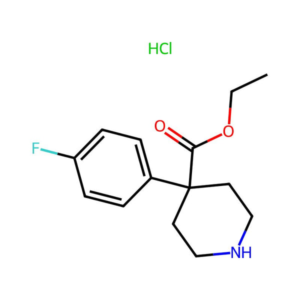 Ethyl 4-(4-fluorophenyl)piperidine-4-carboxylate hydrochloride|CS-0179342|2411634-57-4