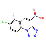 (E)-3-(3-Chloro-2-fluoro-6-(1H-tetrazol-1-yl)phenyl)acrylic acid|CS-0067547|1094106-58-7