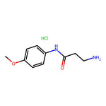 3-Amino-N-(4-methoxyphenyl)propanamide hydrochloride|CS-0071798|57500-81-9