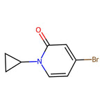 4-Bromo-1-cyclopropylpyridin-2(1H)-one|CS-0054503|1193334-86-9