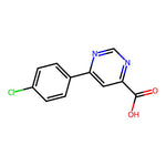 6-(4-Chlorophenyl)pyrimidine-4-carboxylic acid, 95%|07-0207|1368563-96-5