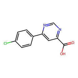 6-(4-Chlorophenyl)pyrimidine-4-carboxylic acid, 95%|07-0207|1368563-96-5