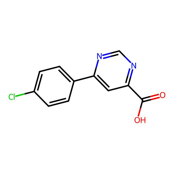 6-(4-Chlorophenyl)pyrimidine-4-carboxylic acid, 95%|07-0207|1368563-96-5