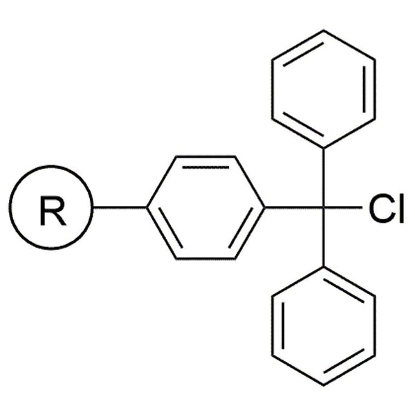 Trityl chloride resin (1.0 - 1.6 mmol/g, 100 - 200 mesh)|33307