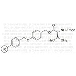 Fmoc-L-valine 4-alkoxybenzyl alcohol resin|01770