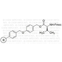 Fmoc-L-valine 4-alkoxybenzyl alcohol resin|01770
