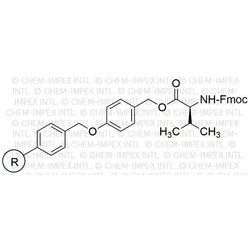 Fmoc-L-valine 4-alkoxybenzyl alcohol resin|01770