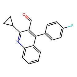 2-Cyclopropyl-4-(4-fluorophenyl)quinoline-3-carbaldehyde, 99%|1218822|121660-37-5