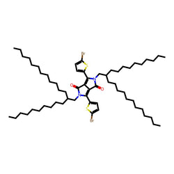 3,6-Bis(5-bromothiophen-2-yl)-2,5-bis(2-decyltetradecyl)pyrrolo[3,4-c]pyrrole-1,4(2H,5H)-dione, 98%|2578960|1224430-28-7