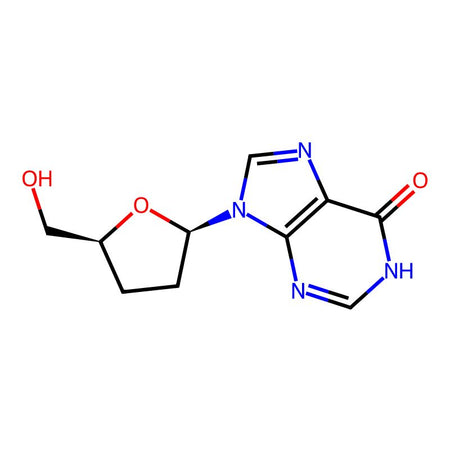 2',3'-Dideoxyinosine, 98%, reverse transcriptase inhibitor|178183|69655-05-6