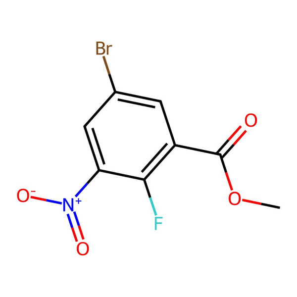 Methyl 5-bromo-2-fluoro-3-nitrobenzoate|CS-0145058|1154278-17-7