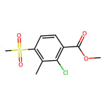Methyl 2-chloro-3-methyl-4-(methylsulfonyl)benzoate|CS-0649614|120100-04-1