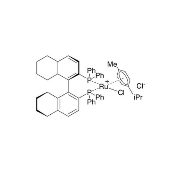 Chloro[(R)-(+)-2,2'-bis(diphenylphosphino)-5,5',6,6',7,7',8,8'-octahydro-1,1'-binaphthyl](p-cymene)ruthenium(II) chloride [RuCl(p-cymene)((R)-H8-binap)]Cl|44-0094|944451-26-7
