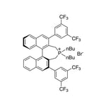 (11bS)-(-)-4,4-Dibutyl-2,6-bis[3,5-bis(trifluoromethyl)phenyl]-4,5-dihydro-3H-dinaphtho[2,1-c:1',2'-e]phosphepinium bromide, 99% S-Maruoka CAT P-NB|15-1458|1110711-01-7