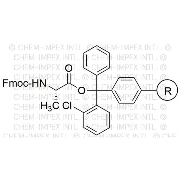 Fmoc-L-alanine-2-chlorotrityl resin (0.3 - 0.8 mmol/g, 200 - 400 mesh)|06768