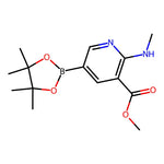 Methyl 2-(methylamino)-5-(4,4,5,5-tetramethyl-1,3,2-dioxaborolan-2-yl)nicotinate|CS-0469488|2103352-46-9