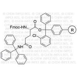 Na-Fmoc- Nd-trityl-L-glutamine-2-chlorotrityl resin (0.3 - 0.9 meq/g, 200 - 400 mesh)|06791