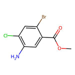 Methyl 5-amino-2-bromo-4-chlorobenzoate|CS-0105552|929524-50-5