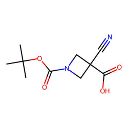 1-[(Tert-butoxy)carbonyl]-3-cyanoazetidine-3-carboxylic acid|CS-0052696|1158759-45-5