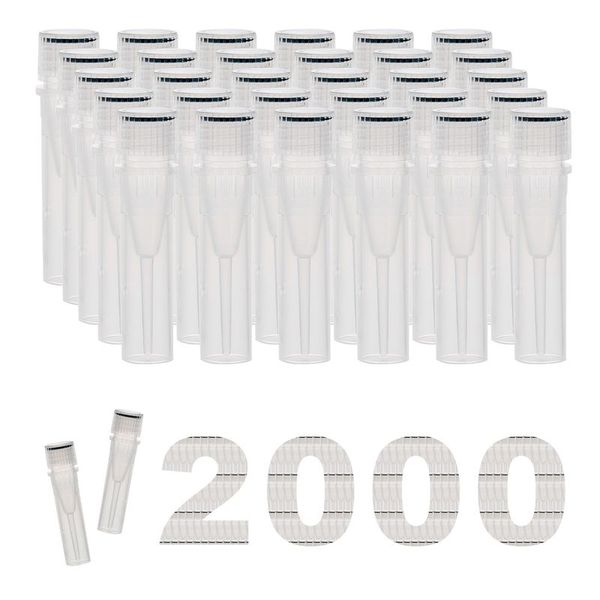 biologix brand, 0.5ml cryogenic vials with o-ring caps, self-standing, polypropylene, clear, autoclavable to 121℃ and freezable to -86℃, sterile, dnase & rnase free, 50 tubes/bag, 10 bags/pack, 4 pack|81-7056