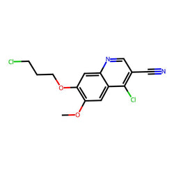 4-Chloro-7-(3-chloropropoxy)-6-methoxy-3-quinolinecarbonitrile|CS-0001124|214470-68-5