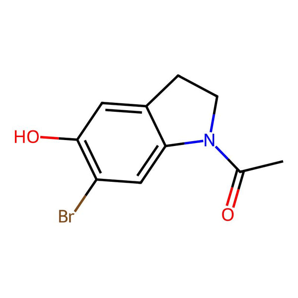 1-(6-Bromo-5-hydroxyindolin-1-yl)ethanone|CS-0433593|42443-15-2