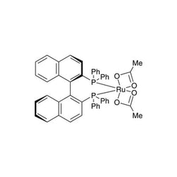 Diacetato[(R)-(+)-2,2'-bis(diphenylphosphino)-1,1'-binaphthyl]ruthenium(II) Ru(OAc)2[(R)-binap]|44-0152|325146-81-4