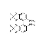 S-(+)-5,5'-Bis(diphenylphosphino)-2,2,2',2'-tetrafluoro-4,4'-bi-1,3-benzodioxole, min. 98%, (99% ee), (S)-DIFLUORPHOS|15-0487|503538-70-3