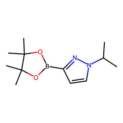 1-Isopropyl-3-(4,4,5,5-tetramethyl-1,3,2-dioxaborolan-2-yl)-1H-pyrazole|CS-0028733|1071496-88-2