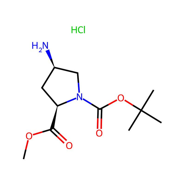 (2R,4R)-1-tert-Butyl 2-methyl 4-aminopyrrolidine-1,2-dicarboxylate hydrochloride|CS-W004638|1217474-04-8