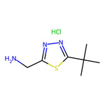 (5-(tert-Butyl)-1,3,4-thiadiazol-2-yl)methanamine hydrochloride|CS-0615952|1384650-22-9