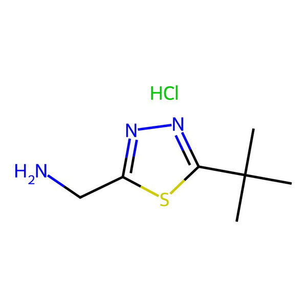 (5-(tert-Butyl)-1,3,4-thiadiazol-2-yl)methanamine hydrochloride|CS-0615952|1384650-22-9