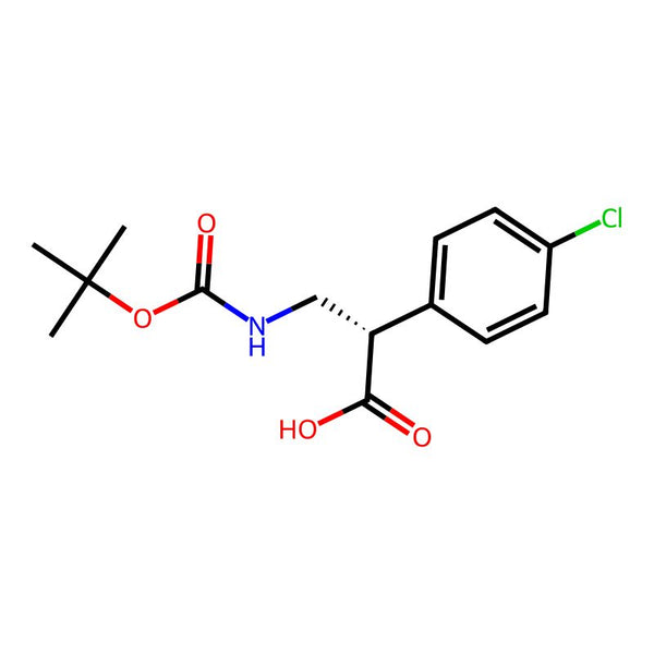 (S)-3-((tert-Butoxycarbonyl)amino)-2-(4-chlorophenyl)propanoic acid|CS-0034024|1001180-04-6