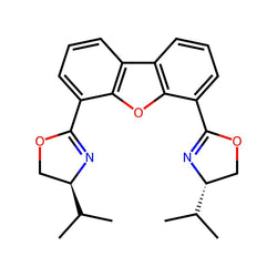 4,6-Bis((S)-4-isopropyl-4,5-dihydrooxazol-2-yl)dibenzo[b,d]furan, 97%|9189366|409312-96-5