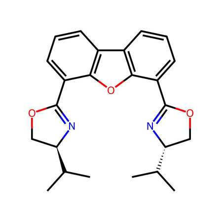 4,6-Bis((S)-4-isopropyl-4,5-dihydrooxazol-2-yl)dibenzo[b,d]furan, 97%|9189366|409312-96-5