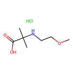 2-((2-Methoxyethyl)amino)-2-methylpropanoic acid hydrochloride|CS-0614629|1443981-68-7