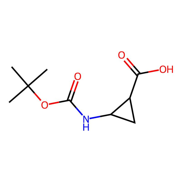 2-[[(1,1-Dimethylethoxy)carbonyl]amino]cyclopropanecarboxylic acid|CS-0021633|1083181-22-9