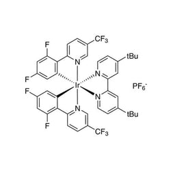 (4,4'-Di-t-butyl-2,2'-bipyridine)bis[3,5-difluoro-2-[5-trifluoromethyl-2-pyridinyl-kN)phenyl-kC]iridium(III) hexafluorophosphate, 99%|77-0425|870987-63-6