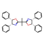 (4R,4'R,5S,5'S)-2,2'-(1-Methylethylidene)bis[4,5-dihydro-4,5-diphenyloxazole], 98%, (99% ee)|07-1378|157904-67-1