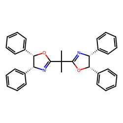 (4R,4'R,5S,5'S)-2,2'-(1-Methylethylidene)bis[4,5-dihydro-4,5-diphenyloxazole], 98%, (99% ee)|07-1378|157904-67-1