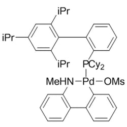 Methanesulfonato(2-dicyclohexylphosphino-2',4',6'-tri-i-propyl-1,1'-biphenyl)(2'-methylamino-1,1'-biphenyl-2-yl)palladium(II), min. 98% [XPhos Palladacycle Gen. 4]|46-0327|1599466-81-5