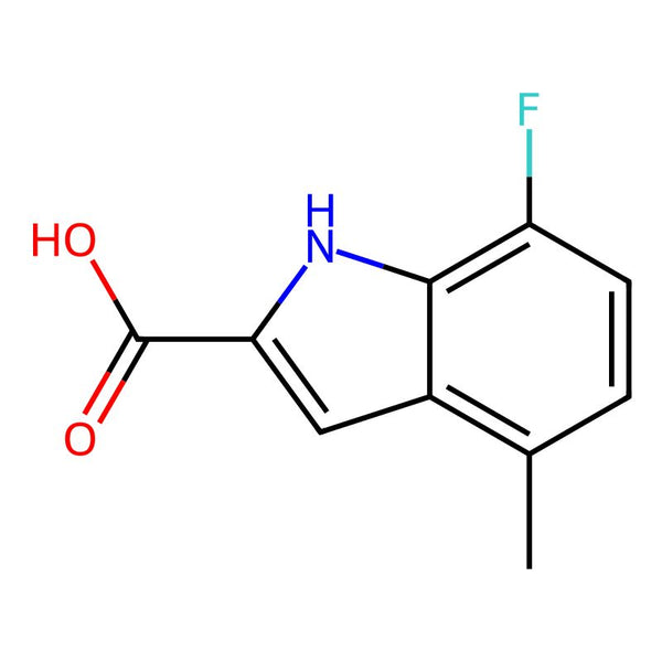 7-Fluoro-4-methyl-1H-indole-2-carboxylic acid|CS-0436359|383132-49-8