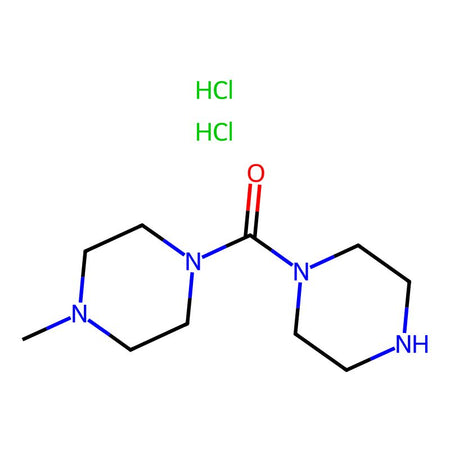 1-methyl-4-(piperazine-1-carbonyl)piperazine dihydrochloride|C1205491|1305711-94-7