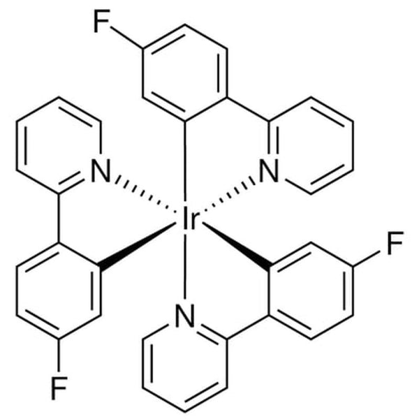 Tris[5-fluoro-2-(2-pyridinyl-kN)phenyl-kC]iridium(III), 95%|77-6100|370878-69-6