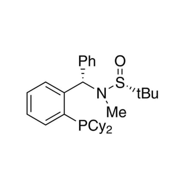 [S(R)]-N-[(S)-[2-(Dicyclohexylphosphino)phenyl]phenylmethyl]-N,2-dimethyl-2-propanesulfinamide, 95%|15-8428|2241598-32-1