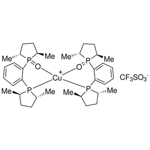 Bis{[1-(2R,5R)-2,5-dimethylphospholanyl]-[2-(2R,5R)-2,5-dimethylphospholanyl-1-oxide]benzene}copper(I) trifluoromethanesulfonate, min. 97%|29-3002|874013-62-4