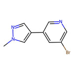 3-Bromo-5-(1-methyl-1H-pyrazol-4-yl)pyridine, 95%|07-0323|944718-17-6