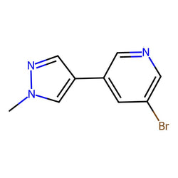 3-Bromo-5-(1-methyl-1H-pyrazol-4-yl)pyridine, 95%|07-0323|944718-17-6